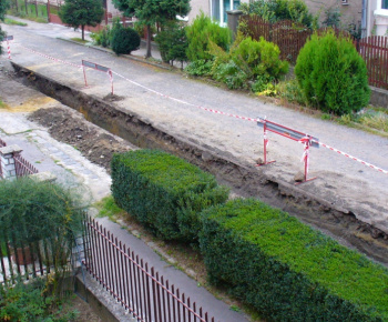 Rekonštrukcia kanalizácie Komenského