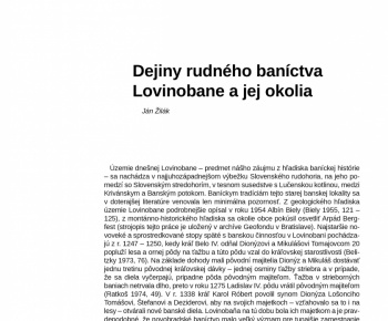 Kniha Lovinobaňa (História, príroda a spoločnosť) 