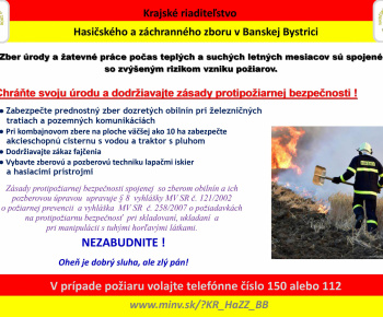 Aktuality / Upozornenie  - foto