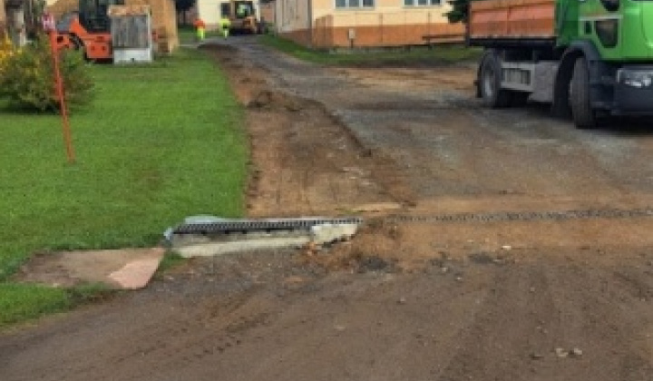 Rekonštrukcie cesty UDERINÁ 2025