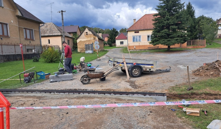 Rekonštrukcie cesty UDERINÁ 2025