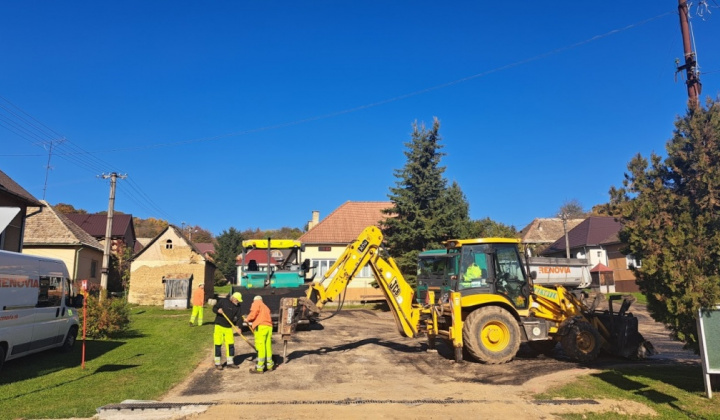 Rekonštrukcie cesty UDERINÁ 2025